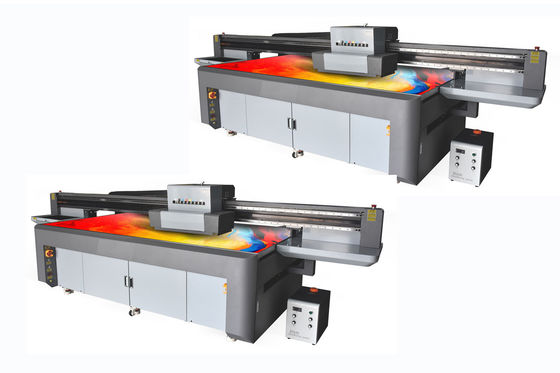 Impressora de grande formato de alta resolução com bocal Ricoh G5/G6 e 2 cabeças de impressão Resolução máxima de impressão 1440 x 2880 Dpi