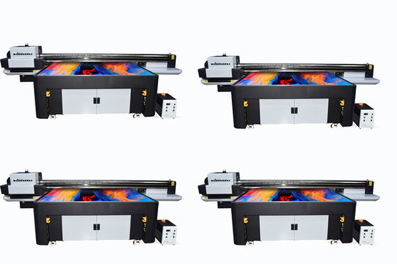 Impressora UV de alta precisão para equipamento de caixa de telefone celular Dimensão 4130 X 2000 X 1300mm Cor de tinta W CMYKLCLM Óleo leve