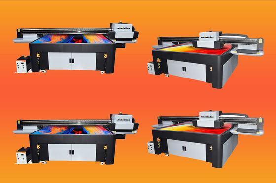 Impressora de formato grande personalizável ultra-alta, altura média, 4130 X 2000 X 1300mm, com cores de tinta preta