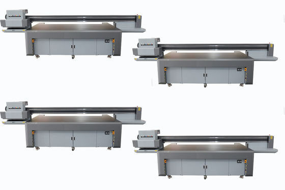 Impressora de grande formato UV Impressora a jato de tinta piezoelétrica de piso plano