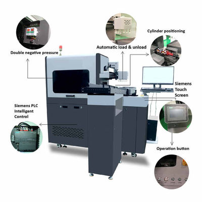 Impressora UV de tela plana com sistema de fornecimento contínuo de tinta 1812*660*10-270mm
