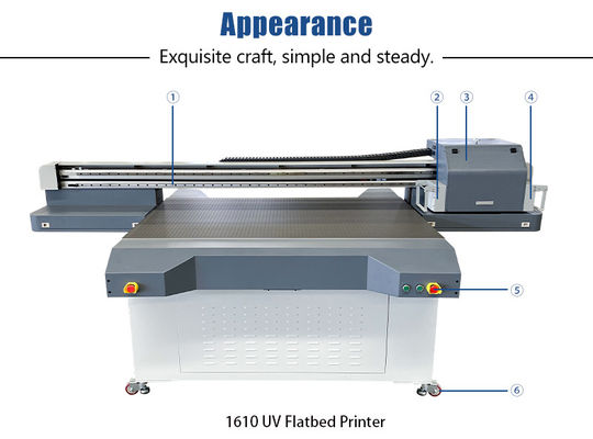 Impressora de LED UV 1200x2500mm com 50-100mm de impressão máxima USB 3.0