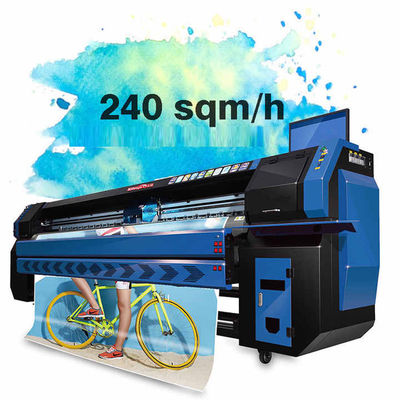 Long Service Life Resolução Inkjet Roll To Roll Printer