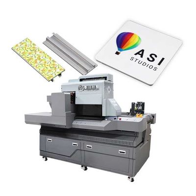 Impressora UV de impressão rápida de passagem única com bocal Ricoh Gen 5 e alimentação AC 220V / 50Hz / 60HZ