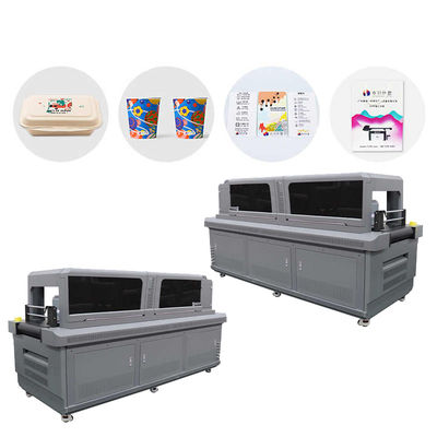 Impressora UV de passagem única Impressora de garrafas plana com software Onyx Thrive Rip