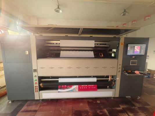 4 / 8 Cores 320cm Large Format Sublimação corante máquina de impressão de bandeira de alta velocidade para fazer bandeiras personalizadas