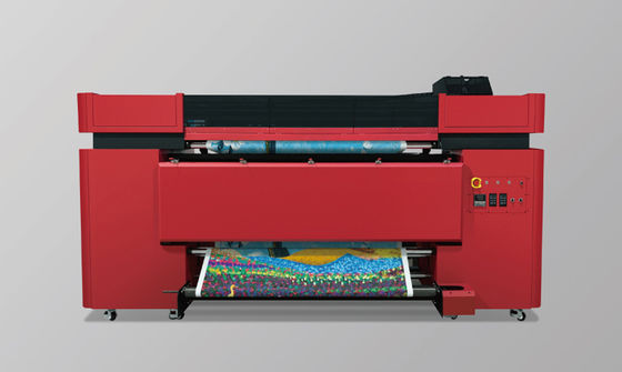 Impressora de bandeira avançada 3L Volume de tinta 380V Voltagem de entrada 80KG Peso máximo do rolo