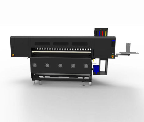 Sistema de fornecimento de tinta PLC Impressora textil digital com velocidade máxima de impressão de 270m2 / hora e tipo de tinta reativa
