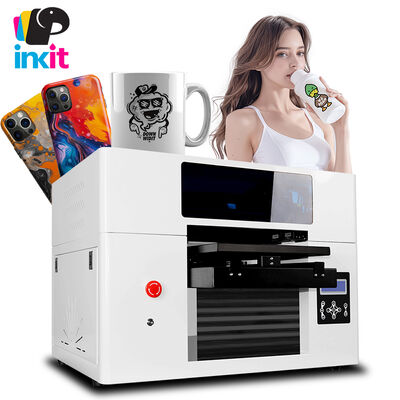 Impressora plana UV de mesa inteligente com impressão em nuvem, personalização e gerenciamento remoto