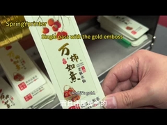 Impressora UV LED Ambiental de Tinta UV Single Pass com Software de Impressão