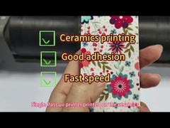 Impressora de tela plana de microondas UV leve Impressora LED de microondas UV colorida