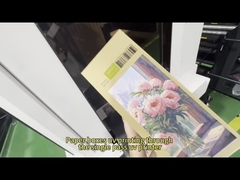 Impressora UV de passagem única para mídia de impressão com altura de 0-10cm, com bico Ricoh Gen 5 e tecnologia avançada